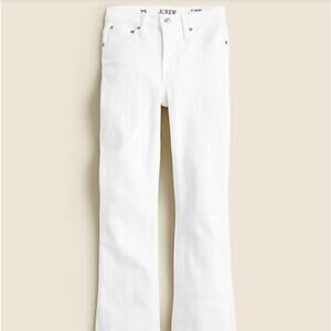 J. Crew 9" Billie Demi Boot Crop White 27